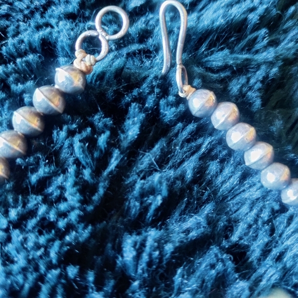 Vintage Squash Blossom Necklace Zuni - Picture 8 of 8